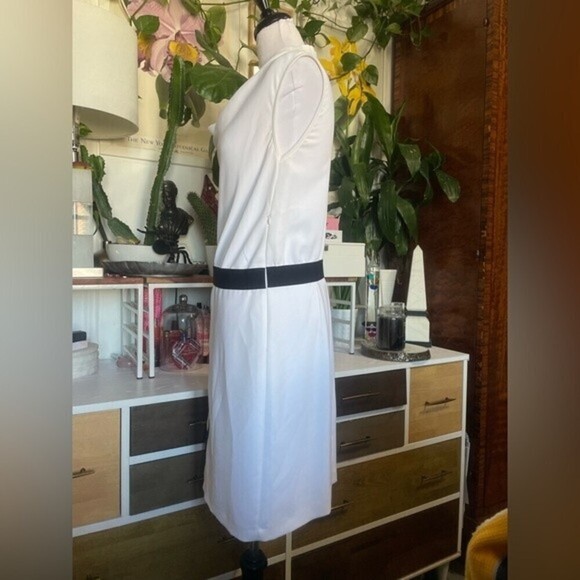 COP.COPINE Jungle White Mini Shift Dress Size L - Picture 10 of 16